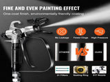 Stand Airless Paint Sprayer, 750W 3000PSI High Efficiency Electric Airless Sprayer, Fine And Even V952-ZSSGYWQPTJSTG5EK3V3