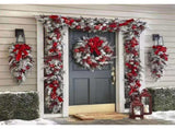 Christmas Reef,Christmas Door Wreath Artificial Christmas Wreath, Decorated with Christmas V1192-AZ-W-29446