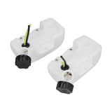 2Pcs Trimmer Fuel Tank Brushcutter Gas Tanks with Pipe Replacement for 34 Brush Cutter V1294-YM0714-3111210374011