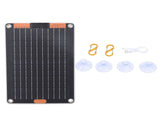 Solar Panel 15W 5V 2A Dual Type C Output Monocrystalline Silicon Portable Solar Panel Charger for V1294-YM0901-3111250026811
