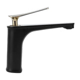 Bathroom Single Hole Faucet Lavatory Hot and Cold Water Tap for Washbasin Hotel HomeG3/8 V1294-YM0901-3112210056012