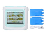 Table Air Cooler Humidification 3 Gear Adjustable Portable Strong Wind USB Port Charging Air V1294-YM0703-3113230008911