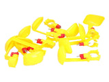 10Pcs Chicken Nipple Drinker with Cup 20ml Integrated Automatic Drinking Bowl Poultry Accessory V1294-YM0901-3111210291611