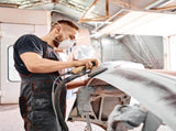6 Inch Sanding Discs Hook and Loop No Hole, 320 Grit Sandpaper, Da Sandpaper for Automotive and V1259-DP01-A-2876