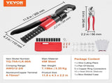 Hydraulic Crimping Tool with 9 Sets of Dies AWG12-2/0 Copper And Aluminum Terminal Battery Lug V952-DLYJQTLDLAWG16PK0V0