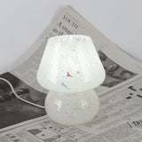 Mushroom Lamp Small Bedside Table Lamp-Nightstand Nightlight Dimmable Stepless,Style Aesthetic Cute V1369-AZ3-W-26314