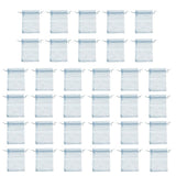 50Pcs Organza Drawstring Bags Sky Blue for Wedding Favor Bags and Jewellery Holders V1192-AZ-W-22360