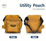 Yellow Gray adjustable tool belt, tool carrying belt, tool storage organizer, tool belt for V1347-148-GRA-01265