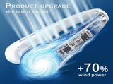 Portable Strong Wind, Adjustable, 360&deg Cooling, Super Quiet, No Blade Design, No Hair Twisting, Even V1369-AZ3-W-05389