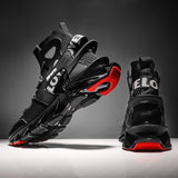 Men'S Casual Shoes Blade Style Shoes Breathable Sports Shoes Shock Absorbing - White - Size 41 V1106-919-10345-WHT-41