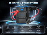 HEMINGSON 2000A Peak Battery Jump Starter Portable with 4 Modes LED Lights V413-HVJ01