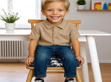 Toddler Booster Seat Cushion, Foam Chair Riser With Adjustable Safety Straps And Washable Polyester V1237-ZY-807-055