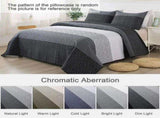 Detailed Quilted Bedspread and Pillowcases Set A Signature of Quality and Style - Queen size V745-MAC080195Q13U