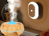 Pumpkin shape Mini Humidifier Air Purifier Home Office V1294-YM0901-JY30179-06