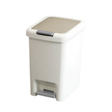 Step On Trash Can with Lid 8L Kitchen Bathroom Waste Bin Foot Pedal Stainless Steel Touchless V1189-LWWAL-20260401-05891
