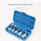10-Piece M-Type Spline Bit Socket Set - Chrome Steel, Polished & Quenched for Durability with V888-ELOSUNG35749