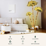 Jingle Jollys Christmas Tree 3-in-1 LED Xmas Palm Tree Party Decor 1.2/1.5/1.8M XM-TR-PALM-3IN1-LED