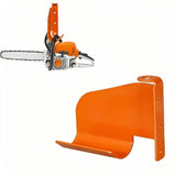 Wall Mounted Chainsaw and Grinder Storage Rack Iron Tool Hanger with Protective Orange Coating and V1369-AZ3-W-14446