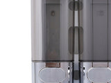 3 Chamber Shower Soap Dispenser 3x300ml Capacity Wall Mounted Shampoo and Conditioner Dispenser for V1294-YM0901-3112250042612