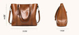 Elegant PU Leather Tote Bag with Detachable Strap - Dark Blue V888-ELOSUNG15333