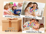 Flower Bouquet Set,888-Piece Botanical Building Blocks for Valentine's Day V1369-AZ3-W-22367