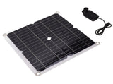 Solar Water Pump Kit Water Fountain Flower Irrigation Pump DC12V 22W with 100W Solar Panel V1294-YM0901-3114230091011
