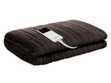 Giselle Bedding Electric Throw Blanket - Chocolate EB-THROW-RUG-CBR