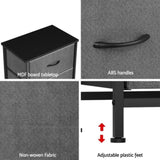 Artiss Chest of 4 Drawers Storage Dresser Tallboy Grey DIY-CDR-4D-GY