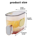 Drinks 5L Fridge Beverage Drink Refrigerator Cold Kettle With Tap Beverage V1370-AZ4-17457