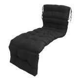 Indoor Outdoor Chaise Lounge Cushion with Ties Splashproof Lounge Chair Cushion Replacement for Lawn V1294-YM0901-3116250003912