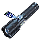 10000LM Super Bright LED Flashlight Rechargeable High Lumen Torch V1263-JX-4297