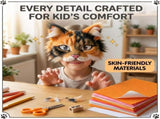 37 Pcs Therian Mask Kit, White Cat Masks DIY to Paint Furry Animal Mask for Halloween Masquerade V1237-ZY00B0DT9LYFN3