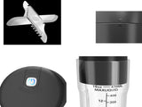 White Portable Juicer - Rechargeable Outdoor Travel Juice Cup with Six Blades, Multifunctional V888-ELOSUNG13302