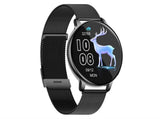 Smart Watch with Bluetooth Call and Sleep Monitor Fitness Tracker Watch-Black V1263-JX-7663-1