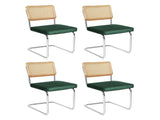 Levede 4xRattan Chair Dining Chairs CH1108-2-GNX2