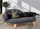 Pawz Elevated Pet Dog Cat Sofa Bed Couch XL Size Grey PT1252-XL-GY