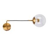 Modern Retro Wall Lamp Decorative Minimalis Glass Ball E27 Wall Light for Living Room Bedroom Study V1294-YM0715-3119210305711