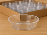 288x Premium Plastic Round Dessert Cups BPA Free Extra Strong Bulk - Clear V563-HP1012-8-1BOX