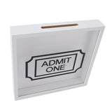 Travel Adventure Archive Shadow Box 29CM Storage Display White Top Loading Shadow Box with Slot for V1294-YM0901-3117240125711