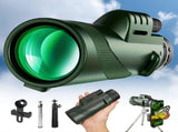 HD Monocular Telescope with Phone Holder and Tripod V728-LP601099747992349