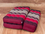 3-Fold Zafu Meditation Cushion Medium Size-RED V277-TTP3SEARBVLUERED