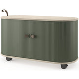 UFOU Fitin Rollin Mobile Roller Shutter Cabinet - Storage with Adjustable Shelves & Wheels V563-68171
