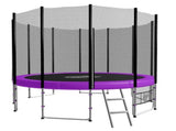 Kahuna Blizzard 10 ft Trampoline with Net Purple TRA-BLZ-10-PU