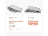 Bed Wedge Pillow for Sleeping, Adjustable Orthopedic Bed Wedge, 25D High-Density Foam Filling & Soft V952-XXZKDJXXZ2JTHM31A001V0