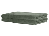 2 Pack Bath Sheets Set Cotton Extra Large Towel Green TOWEL-D-180-L-GN