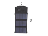 Solar Charger Portable Foldable Polysilicon Solar Power Bank with Hooks for Camping 10.5W 5V V1294-YM0716-3114220065711