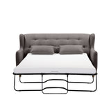 MARQUIS 2 Seater Sofa bed with Separate Foam Mattress-Dark grey V606-FURNI-SOF-T369-MARQ-DG