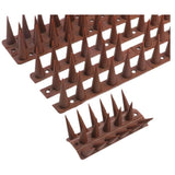 12 Pcs Anti Pigeon Spikes Bird Deterrent Strips, 5.4 m V1189-WXF-521-0062