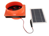 Solar Powered Exhaust Fan 10W 5V ABS Monocrystalline Silicon Solar Panel Ventilation Fan Kit for V1294-YM0901-3111240215911