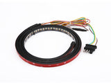 Tailgate Light Bar 60 Inch Triple Row Tail light bar for Pickup Trailer SUV RV VAN Full Function Red V1171-HR-CT0012-RS